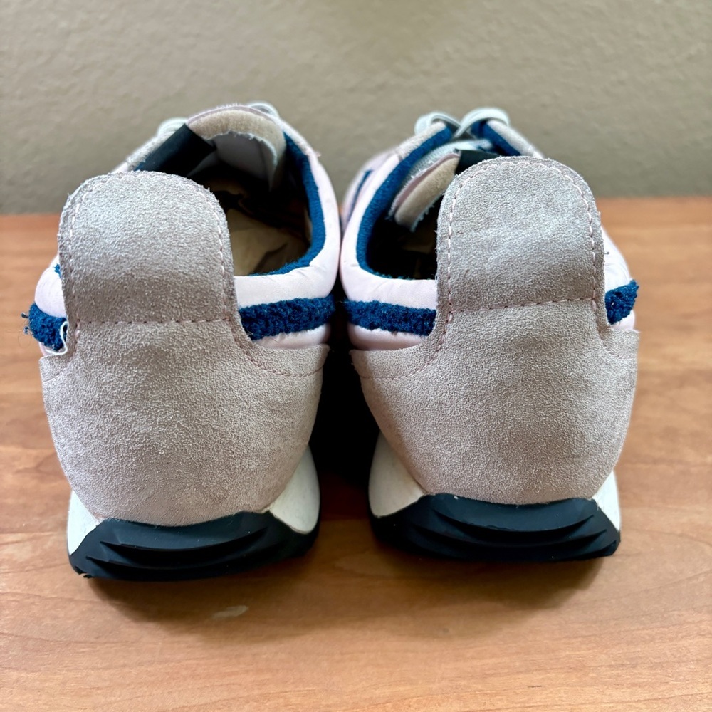 Rag & Bone NY Retro Runner Lace Up Sneakers Pink & Blue Suede, Womens size 41 - Picture 7 of 15